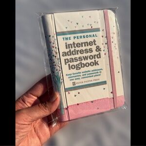 SEALED--The Personal Internet Address & Password Logbook